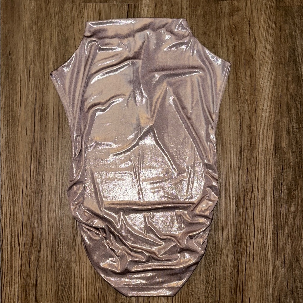 Maeve Metallic Sleeveless Top size Small